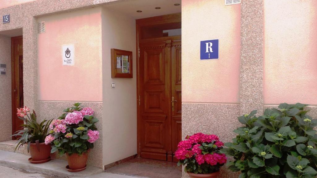 Hostal Rural Casa Castro Alberuela de la Liena Esterno foto